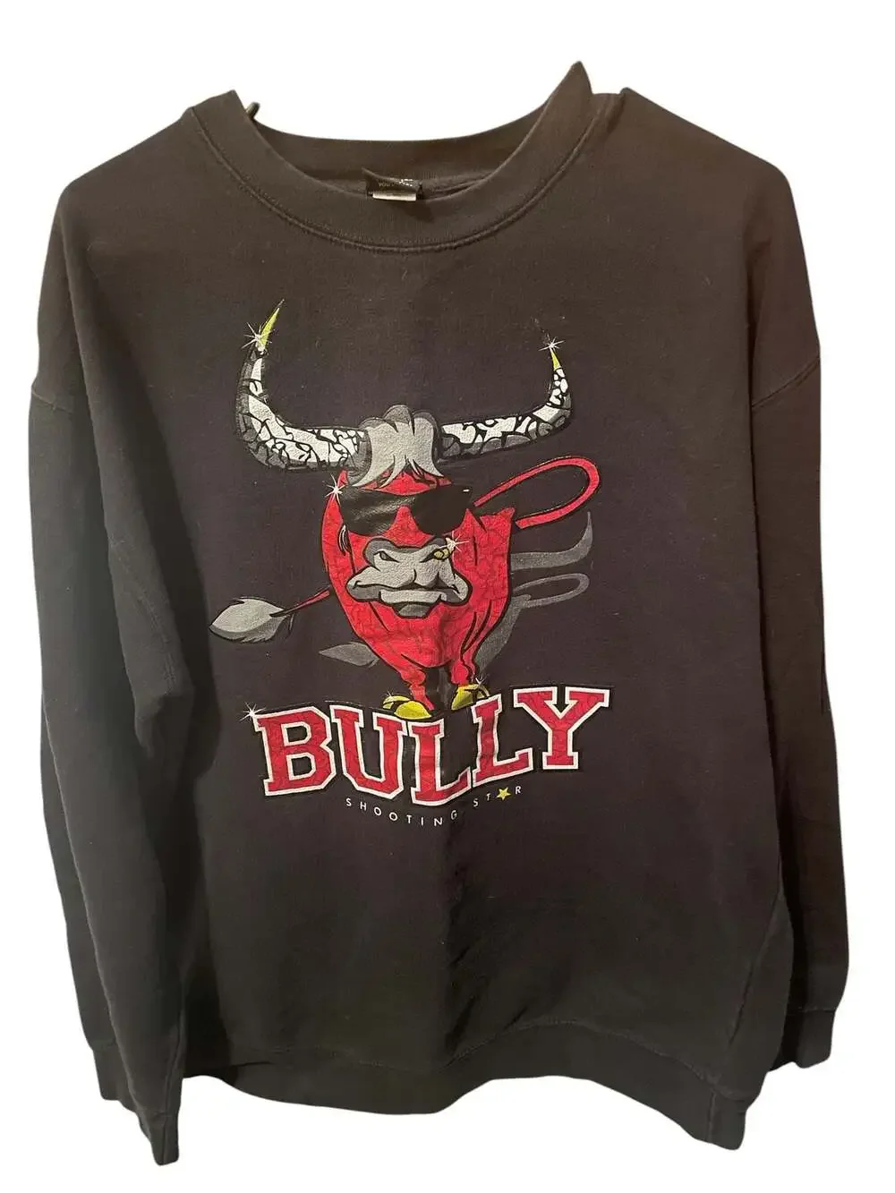 Shooting Star Bully Graphic Crewneck Sweatshirt